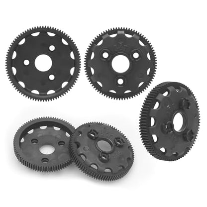 daitoku 48P 86T Spur Gear Transmission Gears RC Upgrade Parts 5Pcs for 1/10 Slash 2WD Rustler Stampede Bandit VXL XL-5 - size: 48P 86T