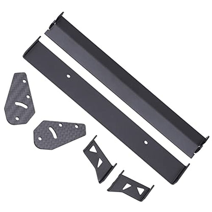 RC Car Rear Wing, Aluminium Alloy Rear Wing Tail Spoiler Wing Parts for 1/10 RC On Road Racing Drift Car Truck Racing Car Truck
