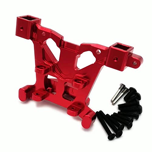 Aluminum Rear Body Mounts Body Post Red for Traxxas Revo E Revo 1 and 2 Version Summit Slayer Pro 4x4 5314