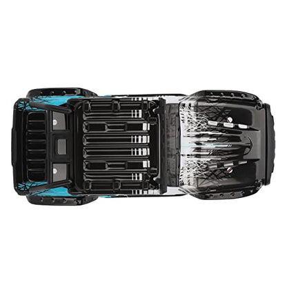 SCYe Body SCY 16103PRO 1/16 Careshell Car Body Cover, Compatible with SCY 16103PRO 1/16 Car, PVCPAl, Car Body, Black Color, Accurate Size 1/18 Body (Blue) - color: Blue