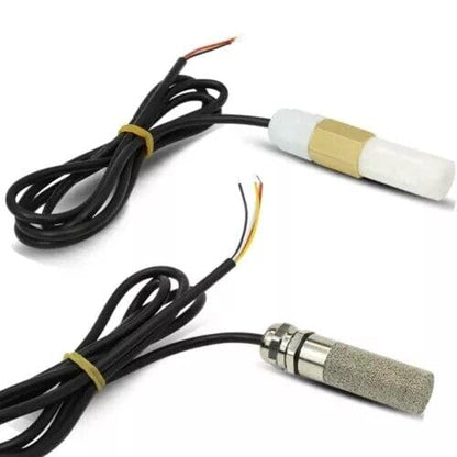 1PC DC5-28V Temperature & Humidity Sensor Waterproof Probe RS485 For MODBUS RTU (PE probe) - style: PE probe