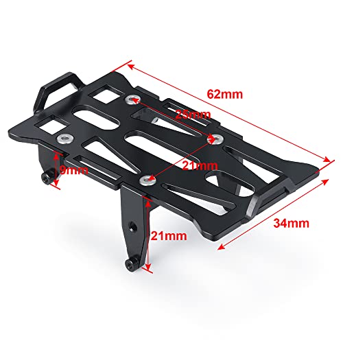 Aluminum Alloy Battery Tray Holder for Axial SCX24 AXI90081 AXI00001 1/24 RC Crawler Car Upgrades