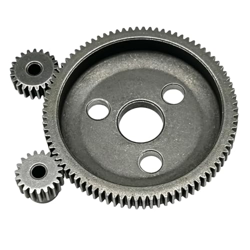 Metal Steel 48P 86T Spur Gear for 1/10 2WD Slash Rustler Stampede with 19T 21T Pinions Gear Sets Upgrade Parts Replace 4686