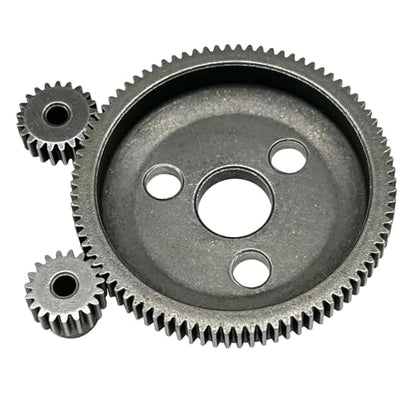 Metal Steel 48P 86T Spur Gear for 1/10 2WD Slash Rustler Stampede with 19T 21T Pinions Gear Sets Upgrade Parts Replace 4686