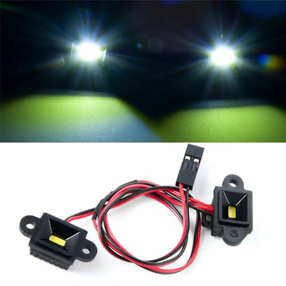 RCLIONS RC LED Light Kit Chassis Body Lamp for VP VS4-10 Phoenix 1:10th RC Crawler Car Upgrades Parts