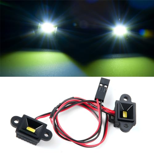 RCLIONS RC LED Light Kit Chassis Body Lamp for VP VS4-10 Phoenix 1:10th RC Crawler Car Upgrades Parts