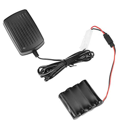 Delta Peak Detection RC Battery Charger for 3.6V-10.8V NiMH/NiCd Battery Packs Hobbies Airsoft Batteries, RC Car, RC Truck, Air Gun,RC Airplanes, Compact with Standard/Mini Tamiya, JR FUTABA
