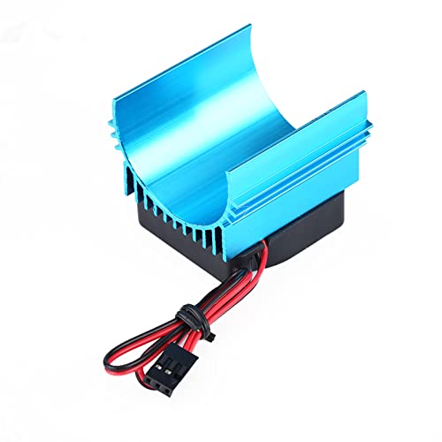 Rc 1 16 Heatsink 24Mm Coolg 4×4×4 Universal Cooling Fin Set Heat Sink with Fan for 1 10 Rc Car 4074 4274 1515 Motor, NOENNULLysvqa3ob06