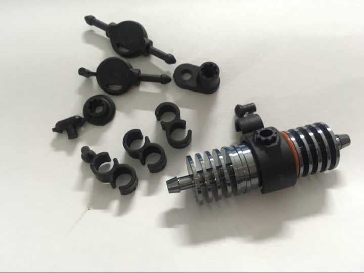 KTRC0215002 RC Car Boat Helicopter Plane Nitro Gas Engine RB Alloy Fuel Filter Cooler w/Line Clips 1/5 1/8 1/10 1/12 HPI km hsp losi Bajer Buggy Truck