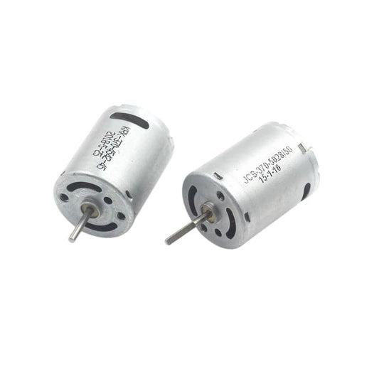 Mini 24mm RK-370PH/4542/5028 Carbon Brush Motor D-Shaft DC 6V 7.4V Steady Speed 370 Motor for Tioy Water RC Car Boat Model Replacement for OEM