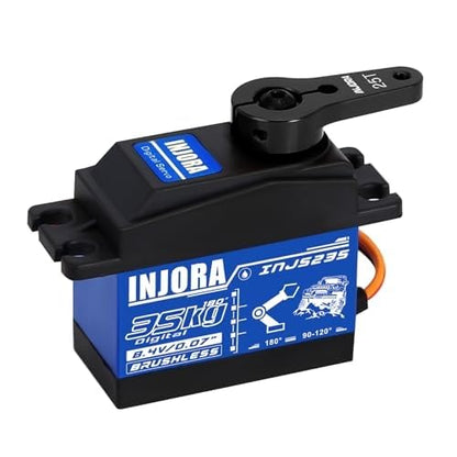 INJORA 35KG Brushless Waterproof High Torque Digital Servo for 1/10 1/8 RC