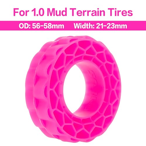 MEUS RACING Super Soft Silicone Rubber Inserts for 56-58mm 1.0" Tires (Super Soft) - color: Super Soft