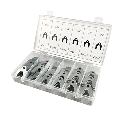 144 Pieces Auto Alignment Body Shim 1/16" 1/64" 1/32" 1/8" Alignment Shims Assortment Set