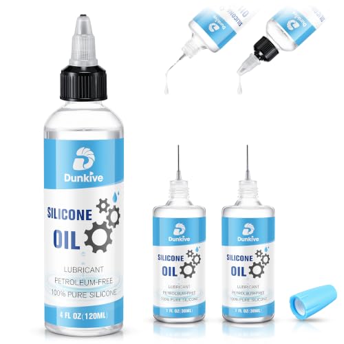 6 oz Airsoft Silicone Oil Lubricating, Needle Oiler, Pure | Oil Lubricant Airsoft Chamber Lube for Airgun Lubrication