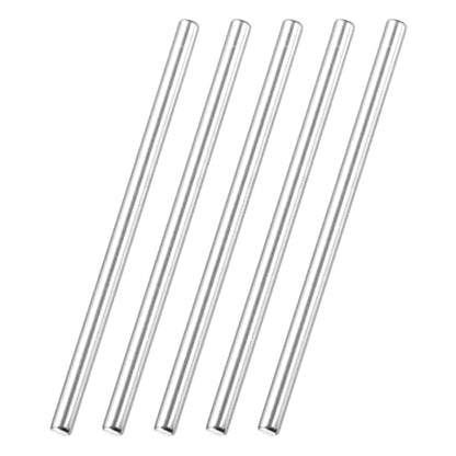 MECCANIXITY 60 Pack Dowel Pin Wheel, 2x25mm Steel Hex Wheel Hub Nut Pin Replacement for DIY RC Car Truck Boat Helicopter Model Part, Silver - size: 2x25mm
