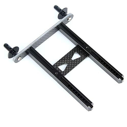 LCX 1/10th RC Crawler Car Aluminum & Carbon Fiber Rear Body Post Mount for TRX4 TRX6, Upgrades Parts Accessories