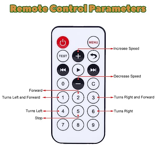 MiOYOOW DIY Remote Control Car Kit, Soldering Practice Kit for School | Move Forward/Backward, Turn, Stop, Adjustable Speed, Robot Car Soldering Kit, STEM Electronics Project for Students - color: Remote Control Car Kit