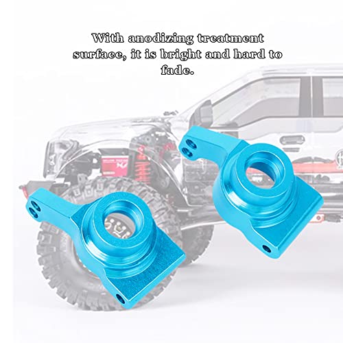 1:14 CNC Machined Precision Metal Rear Axle Door for RC Remote Control Car Blue (Blue BE6040B) - color: Blue Be6040b