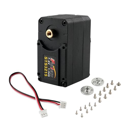 19KG STS3215 Serial Bus Servo 7.4V Dual Axis TTL Control Servo Magnetic Encoder High Precision and Torque with Programmable for Robotic Arm for Programming Quadruped Robot