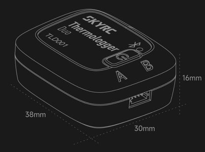 SkyRC TLD001 Thermologger Duo