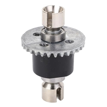 RC Car Differential Gear, RC Parts for 124008 | High Strength Iron Zinc Alloy,Stable Steering Control Differential Diff Gear ,Enhanced Driving Experience