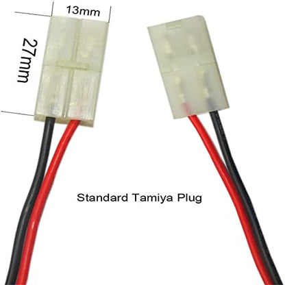 7.2V 3800mAh 6-Cell NiMH Battery for RC Cars Hobby Battery with Tamiya Connector for Car Truck Truggy Buggy Tank Airplane Helicopter Boat Racing (1 Pack) - size: 1 PACK 3800mAh Battery