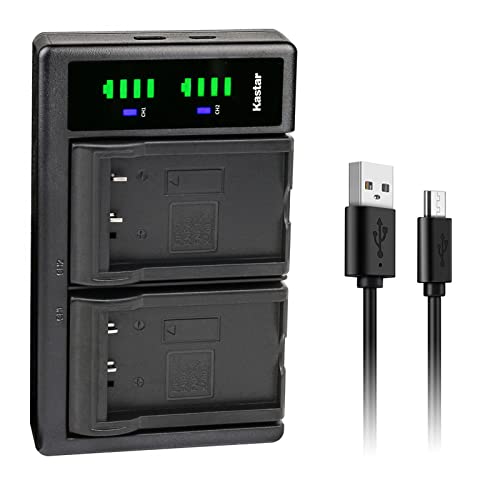 Kastar LTD2 USB Battery Charger Replacement for Fujifilm NP-120, NP-120B, FNP120, Toshiba NP-120, PX1657, PENTAX D-LI7, RICOH DB-43, CONTAX BP-1500S, KYOCER BP-1500S Battery - size: 1 Charger