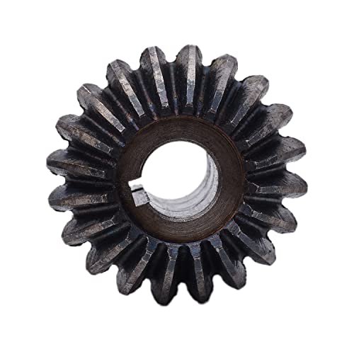 2Pcs Bevel Gear Tapered Bevel Pinion Gear Bevel Gears 2 Module 20 Teeth for Hardware Mechanical Rotation (20T 12mm Hole) - size: 20T 12mm Hole