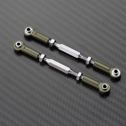 RC Links Linkage for TRAXXAS for Slash 4x4 1/10 rc Cars Part Aluminum Alloy Stronger Steering Link Rod Linkage Tie(Dark Blue) - color: Dark Blue