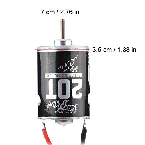 RC Motor, High Torque 20T Sensored Brushless Motor for 1/10 Scale RC Crawler, Durable Performance for Off-Road Enthusiasts and Hobbyists