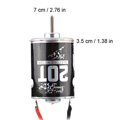 RC Motor, High Torque 20T Sensored Brushless Motor for 1/10 Scale RC Crawler, Durable Performance for Off-Road Enthusiasts and Hobbyists