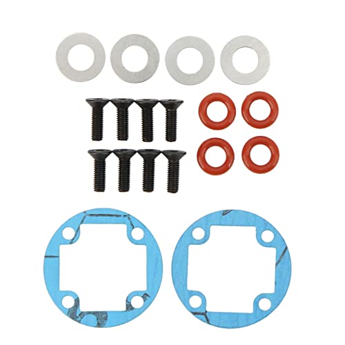 RC Differential Carrier Case Set for /7/8 29mm Aluminum Alloy Gear Box Cover in Red Lightweight Easy Installation