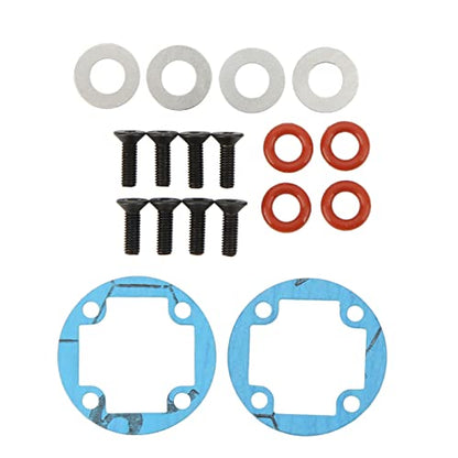 RC Differential Carrier Case Set for /7/8 29mm Aluminum Alloy Gear Box Cover in Red Lightweight Easy Installation