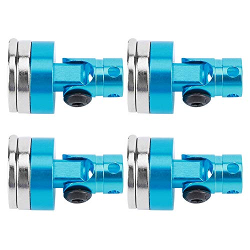 Keenso 4pcs Strong Magnet RC Car Shell Column Post, Magnetic Body Post Mount Fit for SCX10 1/10 RC Car Model - color: Blue