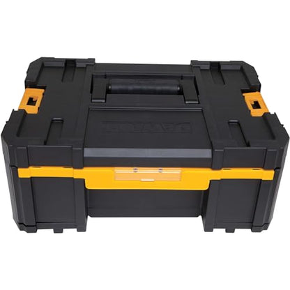 DEWALT Tool Organizer, TSTAK III, Single Deep Drawer, Heavy Duty Latches, Removable Compartments for Small Tools and Accessories (DWST17803) (Pack of 4) - size: One Size (Single Pack) (Pack of 4)