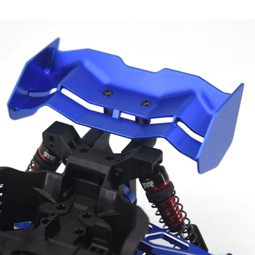 Aluminum Wing for ARRMA Mini Kraton 3S 1/16 RC Car, Upgrade Part(Blue) - color: Blue