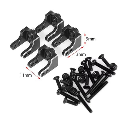 RC Spare Part Compatible with LOSI for Mini for LMT 4X4 1/18 RC Brushed Monster Truck Car Upgrade Parts Upper Shock Absorber Mount Kit