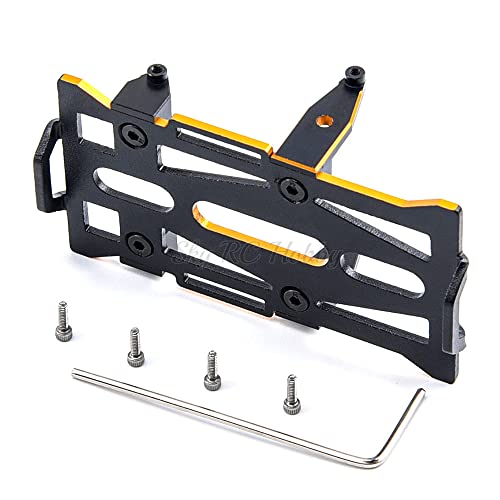 Metal Aluminum Battery Tray Holder Bracket Upgrade Parts for 1:24 Axial SCX24 1/24 RC Crawler Car Accessories
