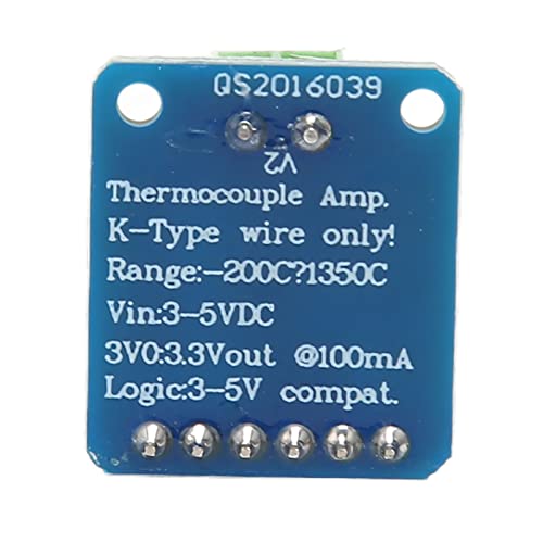 K Type Thermocouple Module Wide Measuring Range High Accuracy MAX31855 Module for Temperature Sensor with SPI Interface