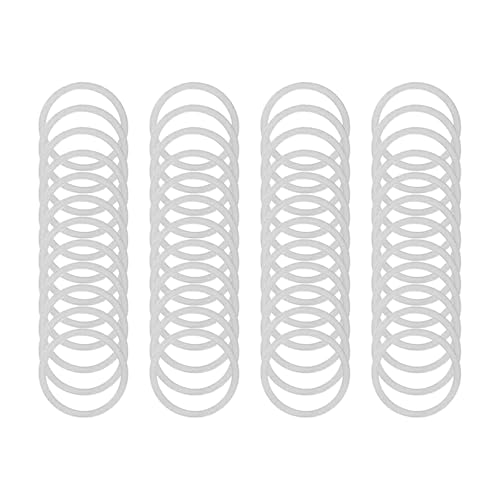 M8x10mm Thin Spacer Washer Set for Electronics,48PC 304 Stainless Steel | 0.1,0.2,0.3,0.5mm precision shims,12 pcs each,for M8 bolts,robotics,mechanical DIY and compact component spacing - size: M8x10