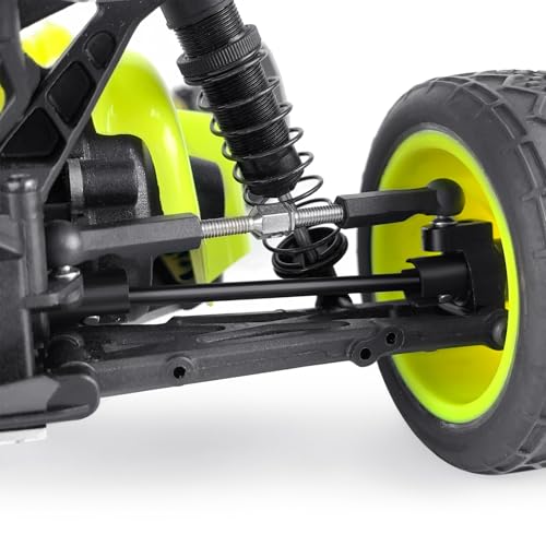 2Pcs JGGZONE Steel 1144 Rear Drive Shaft CVD Dogbone Joint Axle Driveshafts Compatible with LOSI 1/16 Mini-B Buggy 1/18 Mini-T 2.0 Stadium Truck Replacement Parts