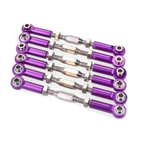 for Redcat for Traxxas for HSP for ZD for Racing for HPI 1/10 rc Car Truck 6Pcs 71-86mm Turnbuckle Rod Steering Linkage RC Links Linkage