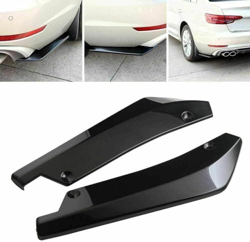 Universal Car Front Bumper Lip Spoiler Body Kits + 2M / 86.6" Side Skirt Extension Rocker Panel Body Kit + 48CM Auto Rear Bumper Lip Diffuser (63"-70" Red) - color: 63"-70" Red