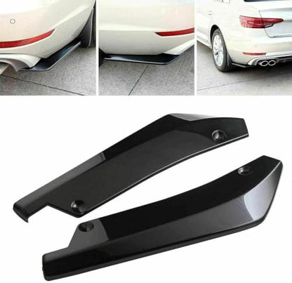 Universal Car Front Bumper Lip Spoiler Body Kits + 2M / 86.6" Side Skirt Extension Rocker Panel Body Kit + 48CM Auto Rear Bumper Lip Diffuser (63"-70" Red) - color: 63"-70" Red
