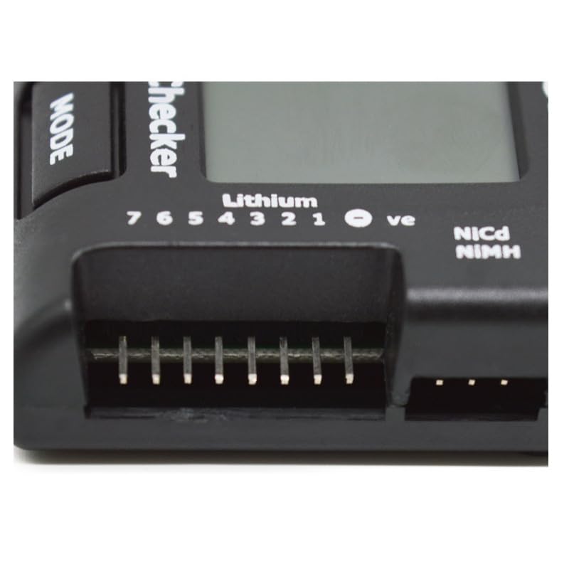 2PCS 2in1 1-8s Lipo Battery Voltage Tester RC Cellmeter 7 Digital Battery Capacity Checker Cell Meter Battery Checker Tester for Household Batteries
