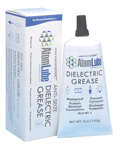Dielectric Grease, 5 oz Tube | Waterproof & High Temp Multipurpose Silicone Grease for Electrical Connectors, Battery Terminals, Switches, and Sensors - size: 1 Pack - 5 oz