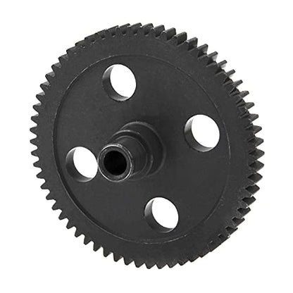 ShareGoo Metal Spur Diff Differential Main Gear 62T & 17T Pinion Motor Gear Center Reduction Compatible with WLtoys 12428 12423 1/12 RC Crawler Car
