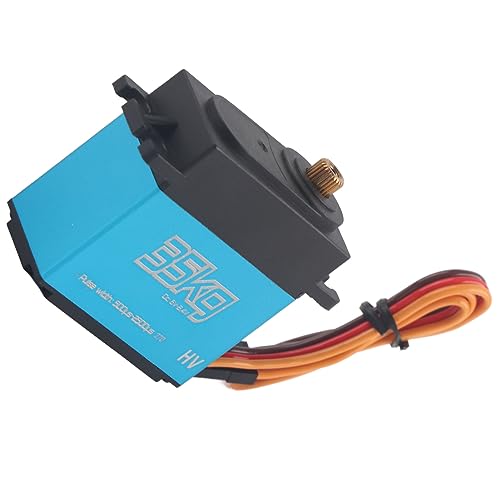 Premium Coreless Digital RC Servo Set 35kg Aluminum Gears Built in Controller for 1 8 to 10 Scale Cars and Trucks