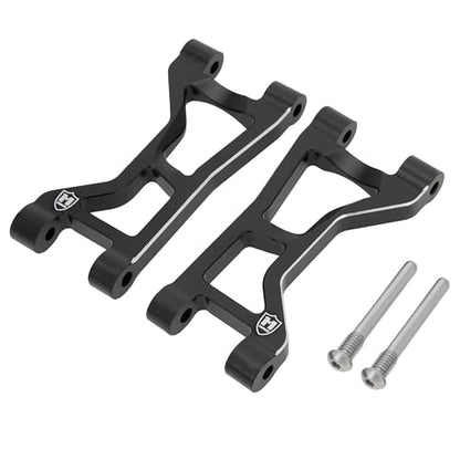 MEUS RACING Aluminum Suspension Arms Kit for Traxxas 1/16 Mini Maxx Upgrade Parts #10731 (Black) - color: Black