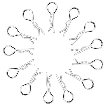 RC Crawlers Components For HSP For HPI 1/8 1/10 1/16 Replacement RC Body Shell Clip Pins Model Remote Control Car Spare Parts RC Model Car Toy Accessories 100PCS(1/8) - size: 1/8